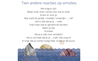 Een andere kijk op emoties in het onderwijs